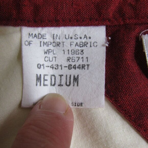 VTG ROPER Southwestern Aztec Cowboy Rodeo Western Pearl Snap Shirt USA M - Picture 9 of 11